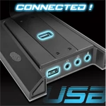 Kép 7/11 - Spirit of Gamer Fejhallgató állvány - SENTINEL 7.1 (3,5mm Jack + 2xUSB2.0, kábelvezetés, 7.1 hangkártya, 1,8m kábel)