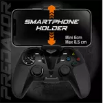 Kép 8/14 - Spirit of Gamer Gamepad Vezeték Nélküli - PREDATOR Wireless Controller (Telefontartó Max.:8,5 cm szélességig)