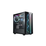 Kép 7/8 - Be Quiet! Számítógépház - Pure Base 500 FX Black (ATX, RGB, edzett üveg oldallap, fekete)