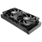 Kép 4/8 - ID-Cooling CPU Water Cooler - DASHFLOW 240 BASIC BLACK (15.2~35.2dB; max. 140,16 m3/h; 2x12cm, fekete)