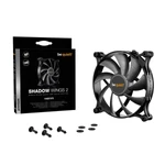Kép 5/5 - Be Quiet! Cooler 14cm - SHADOW WINGS 2 140mm PWM (900rpm, 14,9dB, fekete)