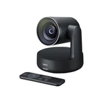 Kép 1/9 - Logitech Webkamera - Rally Camera ConferenceCam rendszer (3840x2160 képpont, 90°-os látótér, mikrofon Ultra HD, fekete)