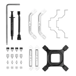 Kép 9/10 - DeepCool CPU Cooler - AK500 WH (31,5 dB; max, 88,75 m3/h; 4pin csatlakozó, 5 db heatpipe, 12cm, PWM)