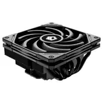 Kép 1/7 - ID-Cooling CPU Cooler - IS-55 BLACK (Low profile, 31,2dB; max. 92,76 m3/h; 4pin csatlakozó, 5 db heatpipe, 12cm, PWM)