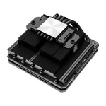 Kép 5/7 - ID-Cooling CPU Cooler - IS-55 BLACK (Low profile, 31,2dB; max. 92,76 m3/h; 4pin csatlakozó, 5 db heatpipe, 12cm, PWM)