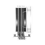 Kép 5/7 - ID-Cooling CPU Cooler - SE-214-XT ARGB WHITE (13.8-30,5dB; max. 115,87 m3/h; 4pin, 4 db heatpipe, 12cm, PWM, A-RGB LED)