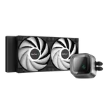 Kép 2/9 - DeepCool CPU Water Cooler - LS520 (max 19dB; max. 145,86 m3/h; 2x12cm, A-RGB LED)