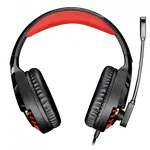 Kép 3/9 - Spirit of Gamer Fejhallgató - PRO-H3 Red (MultiPlatform, mikrofon, 3.5mm jack, hangerőszabályzó, 2m kábel, piros)