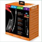 Kép 9/9 - Spirit of Gamer Fejhallgató - PRO-H3 Red (MultiPlatform, mikrofon, 3.5mm jack, hangerőszabályzó, 2m kábel, piros)