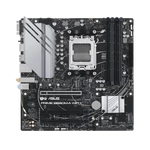 Kép 1/6 - Asus Alaplap - AMD PRIME B650M-A WIFI II AM5 (B650, ATX, 4xDDR5 6400+MHz, 4xSATA3, 2x M.2, HDMI+DP+VGA)