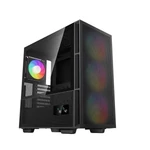 Kép 1/16 - DeepCool Számítógépház - CH560 DIGITAL (fekete, 3x14cm +1x12 ventilátor, Mini-ITX / Micro-ATX / ATX / E-ATX, 2xUSB3.0)