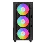 Kép 5/16 - DeepCool Számítógépház - CH560 DIGITAL (fekete, 3x14cm +1x12 ventilátor, Mini-ITX / Micro-ATX / ATX / E-ATX, 2xUSB3.0)