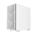 Kép 11/16 - DeepCool Számítógépház - CH560 Digital WH (fehér, 3x14cm + 1x12 venti, Mini-ITX / Micro-ATX / ATX / E-ATX, 2xUSB3.0)