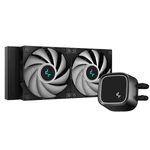 Kép 2/7 - DeepCool CPU Water Cooler - LE520 (max 17,8dB; max. 145,86 m3/h; 2x12cm, A-RGB LED)