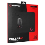 Kép 3/3 - Rampage Egérpad - Pulsar M (270x320x3mm Gaming Mouse Pad, fekete)