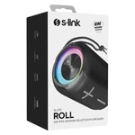 Kép 6/6 - S-Link Bluetooth Hangszóró - SL-S79 ROLL (RGB, 6W, 1200mah, hangerőszabályzó, IPX5, USB)