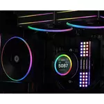 Kép 2/11 - ID-Cooling CPU Water Cooler - Space SL360 (25dB; max. 132,52 m3/h; 3x12cm, A-RGB LED, fekete)