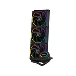 Kép 3/11 - ID-Cooling CPU Water Cooler - Space SL360 (25dB; max. 132,52 m3/h; 3x12cm, A-RGB LED, fekete)