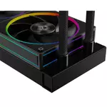 Kép 5/11 - ID-Cooling CPU Water Cooler - Space SL360 (25dB; max. 132,52 m3/h; 3x12cm, A-RGB LED, fekete)