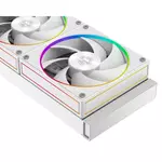 Kép 4/11 - ID-Cooling CPU Water Cooler - Space SL240 WHITE (13.8-30.5dB; max. 132,52 m3/h; 2x12cm, A-RGB LED, fehér)