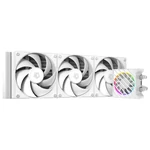 Kép 1/8 - ID-Cooling CPU Water Cooler - DASHFLOW 360 XT LITE WHITE (25dB; max. 132,94 m3/h; 3x12cm, fehér)