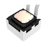 Kép 6/8 - ID-Cooling CPU Water Cooler - DASHFLOW 360 XT LITE WHITE (25dB; max. 132,94 m3/h; 3x12cm, fehér)