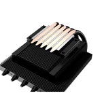Kép 2/9 - ID-Cooling CPU Cooler - IS-50X V3 (Low profile, 31.2dB; max. 92,76 m3/h; 4pin csatlakozó, 5 db heatpipe, 12cm, PWM)
