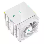 Kép 3/10 - DeepCool CPU Cooler - AK620 Digital WH (28 dB; max, 117,21 m3/h; 4pin csatlakozó, 6 db heatpipe, 2x12cm, PWM, fehér)