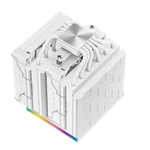 Kép 7/10 - DeepCool CPU Cooler - AK620 Digital WH (28 dB; max, 117,21 m3/h; 4pin csatlakozó, 6 db heatpipe, 2x12cm, PWM, fehér)