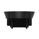 Kép 2/6 - ID-Cooling CPU Cooler - DK-07A RAINBOW (25,6dB; max. 104,48 m3/h; 3pin csatlakozó, 12cm, LED)