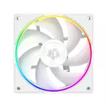 Kép 5/8 - ID-Cooling Cooler 12cm - AF-127-ARGB-W TRIO (29,9dB, max. 132,52 m3/h, 4pin, PWM, 3 x12cm, ARGB LED, fehér)
