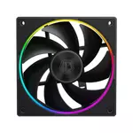 Kép 5/8 - ID-Cooling Cooler 12cm - AF-127-ARGB-K TRIO (29,9dB, max. 132,52 m3/h, 4pin, PWM, 3 x12cm, ARGB LED, fekete)