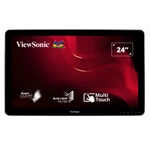 Kép 1/5 - ViewSonic Portable Monitor 23,6" - TD2430 (VA,16:9, 1920x1080, 10 point Touch, 10ms, 200cd/m2, VGA, DVI, HDMI, USB, SPK)
