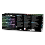 Kép 8/10 - Spirit of Gamer Billentyűzet Vezeték nélküli - ELITE K70 (TKL, 85 gomb,, RGB LED,USB, anti-ghost, fekete, magyar)
