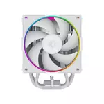 Kép 2/7 - ID-Cooling CPU Cooler - FROZN A610 ARGB WHITE (29.9dB; max. 132,54 m3/h; 4pin, 4 db heatpipe, 12cm, A-RGB, PWM)