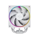 Kép 2/7 - ID-Cooling CPU Cooler - FROZN A610 ARGB WHITE (29.9dB; max. 132,54 m3/h; 4pin, 4 db heatpipe, 12cm, A-RGB, PWM)