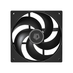 Kép 2/7 - ID-Cooling Cooler 14cm - AS-140-K (24,9dB, max. 122,66 m3/h, 4pin, PWM, 14cm, fekete)