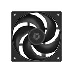 Kép 2/7 - ID-Cooling Cooler 12cm - AS-120-K (27,2dB, max. 98,54 m3/h, 4pin, PWM, 12cm, fekete)