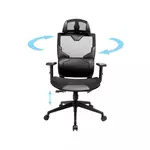 Kép 4/8 - Sandberg Gamer szék - ErgoFusion Gaming Chair