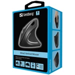 Kép 5/5 - Sandberg Ergonomikus Egér - Wired Vertical Mouse