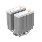 Kép 5/6 - ID-Cooling CPU Cooler - FROZN A620 ARGB WHITE (29,9dB; max 132,52 m3/h; 4Pin csatlakozó, 6 db heatpipe, 2x12cm, PWM)