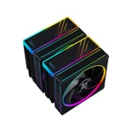 Kép 4/7 - ID-Cooling CPU Cooler - FROZN A620 ARGB (29,9dB; max 132,52 m3/h; 4Pin csatlakozó, 6 db heatpipe, 2x12cm, PWM)
