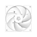 Kép 3/8 - ID-Cooling Cooler 12cm - AF-125-W TRIO (29,85dB, max. 132,94 m3/h, 4pin, PWM, 3 x12cm, ARGB LED, fehér)