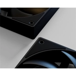 Kép 6/7 - ID-Cooling Cooler 12cm - AF-125-K TRIO (29,85dB, max. 132,94 m3/h, 4pin, PWM, 3 x12cm, ARGB LED, fekete)