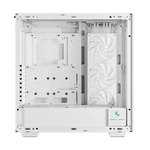 Kép 5/16 - DeepCool Számítógépház - MORPHEUS WH (fehér, moduláris, 1x420mm venti,Mini-ITX /M-ATX /ATX /E-ATX, 4xUSB3.0, 1xUSB-C)