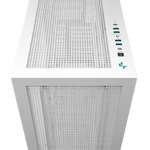 Kép 8/16 - DeepCool Számítógépház - MORPHEUS WH (fehér, moduláris, 1x420mm venti,Mini-ITX /M-ATX /ATX /E-ATX, 4xUSB3.0, 1xUSB-C)