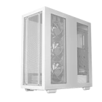 Kép 9/16 - DeepCool Számítógépház - MORPHEUS WH (fehér, moduláris, 1x420mm venti,Mini-ITX /M-ATX /ATX /E-ATX, 4xUSB3.0, 1xUSB-C)