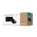 Kép 6/6 - DeepCool CPU Water Cooler - LS520S Zero Dark (max 19dB; max. 145,86 m3/h; 2x12cm, A-RGB LED)