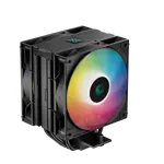 Kép 1/10 - DeepCool CPU Cooler - AG400 DIGITAL PLUS (31,6 dB; max, 134,03 m3/h; 4pin csatlakozó, 4 db heatpipe, 12cm, PWM)