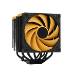 Kép 1/10 - DeepCool CPU Cooler - AK620 Zero Dark Zoria (28 dB; max, 117,21 m3/h; 4pin csatlakozó, 6 db heatpipe, 2x12cm, PWM)